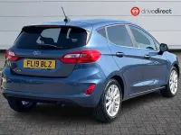 Used Ford Fiesta Titanium X 100 HP (73 kW) 2019 Blue Hatchback