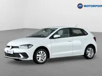 Begagnad VW Polo Life 2021 Vit Halvkombi