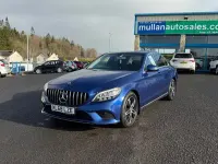 Used Mercedes C220 194 HP (142 kW) 2019 Blue Sedan