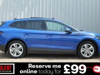Used Skoda Enyaq iV ecoSuite 131 kW (179 HP) 2022 Blue SUV
