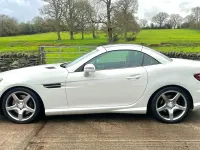Used Mercedes SLK250 AMG 204 HP (150 kW) 2013 White Cabriolet