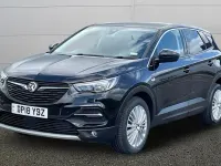 Used Vauxhall Grandland X Sport 131 HP (96 kW) 2018 Black SUV