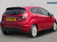 Used Ford Fiesta Titanium 100 HP (73 kW) 2017 Red Hatchback