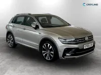 Used VW Tiguan R-line 150 HP (110 kW) 2018 Silver SUV
