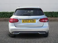 Used Mercedes C200 Premium 136 HP (100 kW) 2018 Silver Estate