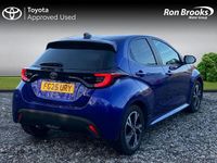 Used Toyota Yaris Hybrid Design 2025 Blue Hatchback