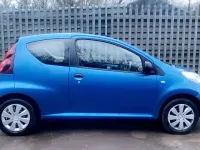 Used Peugeot 107 Access 68 HP (50 kW) 2013 Blue Hatchback