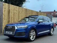 Used Audi SQ7 Advanced 435 HP (319 kW) 2017 Blue SUV
