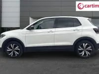 Used VW T-Cross Black Edition 115 HP (84 kW) 2024 White SUV