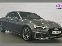 Usado Audi A5 Cabriolet S-Line 200 HP (147 kW) 2021 Cinzento Cabrios