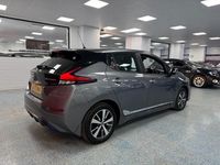 Used Nissan Leaf Acenta 110 kW (150 HP) 2021 Grey Hatchback