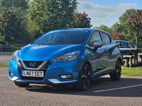 Used Nissan Micra N-Connecta 2017 Blue Hatchback