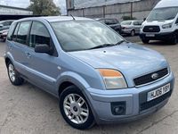 Used Ford Fusion Zetec 2006 Blue Hatchback