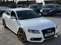 Used Audi A4 Black Edition 136 HP (100 kW) 2011 White Sedan
