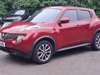 Used Nissan Juke Tekna 117 HP (86 kW) 2014 Red SUV