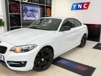 Used BMW 218 Sport Line 2015 White Coupe