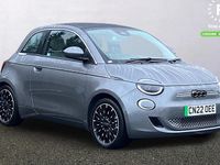Second-hand Fiat 500e La Prima 86 kW (118 CP) 2022 Gri Cabrio