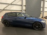 Used BMW 116 Comfort Edition 116 HP (85 kW) 2017 Blue Hatchback