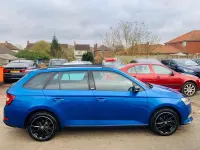Used Skoda Fabia Monte Carlo 95 HP (69 kW) 2020 Blue Hatchback