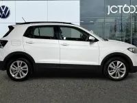 Used VW T-Cross SE 115 HP (84 kW) 2020 White SUV