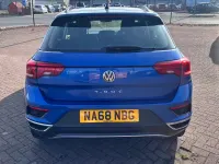 Used VW T-Roc SE 115 HP (84 kW) 2018 Blue SUV