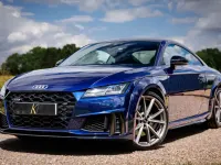 Used Audi TTS Black Edition 320 HP (235 kW) 2021 Blue Coupe