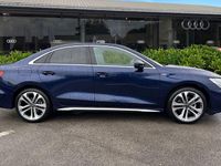 New Audi A3 S-Line 2026 Blue Sedan