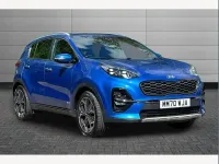 Used Kia Sportage GT-Line 136 HP (100 kW) 2021 Blue SUV