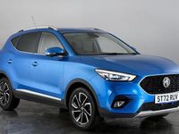 Used MG ZS Exclusive 106 HP (77 kW) 2023 Blue SUV