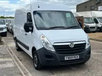 Used Vauxhall Movano 110 HP (80 kW) 2018 White MPV