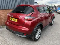 Used Nissan Juke N-Connecta 110 HP (80 kW) 2017 Red SUV