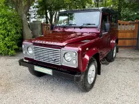 Used Land Rover Defender 2014 Red Estate