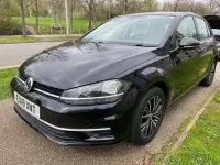 Used VW Golf VII SE 115 HP (84 kW) 2018 Black Hatchback