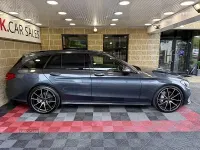 Begagnad Mercedes C220 AMG line 168 HK (123 kW) 2016 Grå Kombi