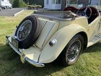 Used MG TF 57 HP (41 kW) 1954 White Cabriolet