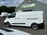 Used Ford Transit Custom 105 HP (77 kW) 2022 White Van