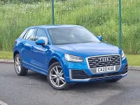 Used Audi Q2 S-Line 116 HP (85 kW) 2020 Blue SUV