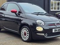 Used Fiat 500 Red 2022 Black Hatchback