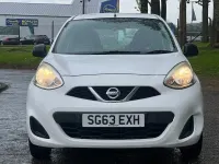 Used Nissan Micra Visia 79 HP (58 kW) 2013 White Hatchback