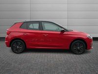 Used Skoda Fabia Design Edition 85 HP (62 kW) 2025 Velvet red metallic black magic pearl effect Hatchback
