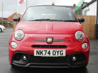 Used Abarth 595C Turismo 165 HP (121 kW) 2024 Red Cabriolet