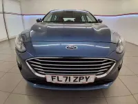 Used Ford Focus Zetec 85 HP (62 kW) 2021 Blue Estate