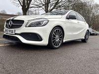 Used Mercedes A160 102 HP (75 kW) 2017 White Hatchback