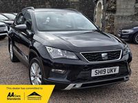Begagnad Seat Ateca Ecomotive 115 HK (84 kW) 2019 Svart SUV