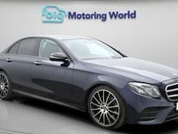 Used Mercedes E220 AMG line 194 HP (142 kW) 2020 Blue Sedan