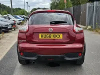 Used Nissan Juke 110 HP (80 kW) 2018 Red SUV