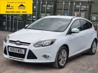 Used Ford Focus Titanium 125 HP (91 kW) 2014 White Hatchback