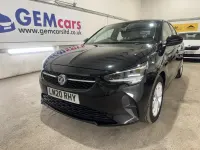 Used Vauxhall Corsa 75 HP (55 kW) 2020 Black Hatchback