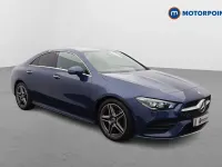 Used Mercedes CLA180 AMG Line Premium 136 HP (100 kW) 2021 Blue Coupe