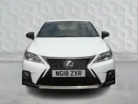 Used Lexus CT200h Sport Line 134 HP (98 kW) 2018 White Hatchback